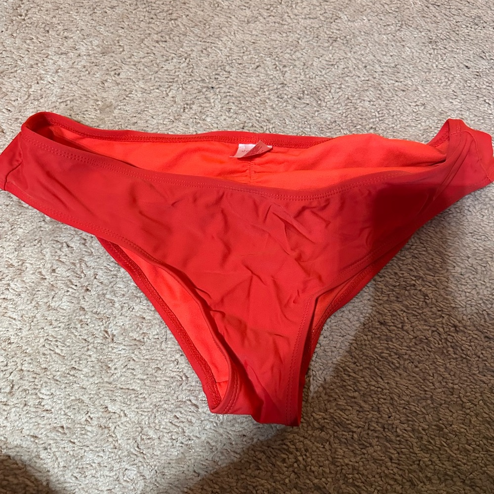 RED BATHING SUIT BOTTOMS